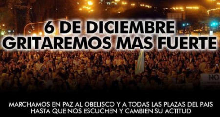 Actualidad Empezaron a trascender los detalles de la movilización del 6D NUEVA MARCHA CONTRA LA CORRUPCIÓN (Y OTRAS CUESTIONES)