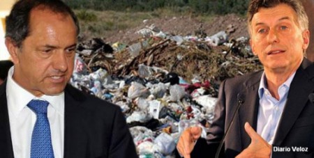 Politica Vericuetos de la pelea Scioli-Macri por la basura LA PRESIÓN DE LOS INTENDENTES DEL CONURBANO